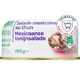 CARREFOUR CLASSIC' Salade de thon à la mexicaine 260g