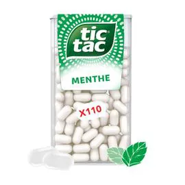 TIC TAC Bonbons menthe 54g