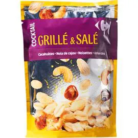 CARREFOUR Mélange de graines Cocktail grillées et salées 110g