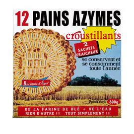 BISCUITERIE D'AGEN Pains azymes croustillants 600g