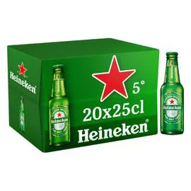 HEINEKEN Bière blonde 20x25cl