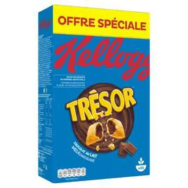 KELLOGG'S Céréales Trésor de Chocolat au lait 750g