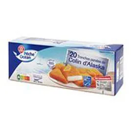 MARQUE REPÈRE, PÊCHE OCÉAN Poisson pané MSC - x20 1kg