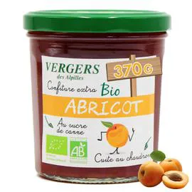 VERGERS DES ALPILLES Confiture abricot Bio 370g