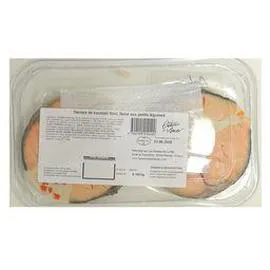 LES ENTRÉES DE LA MER Darne de Saumon Farcie 2x80g
