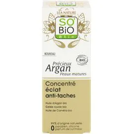 LÉA NATURE, SO'BIO ÉTIC Concentré éclat bio Etic Anti-tâches Précieux Argan 40ml