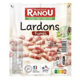 MONIQUE RANOU Lardons fumés 2x100g