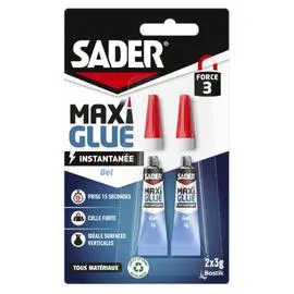 SADER Colle maxiglue gel 2x3g
