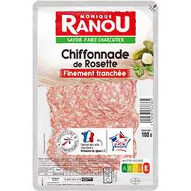 MONIQUE RANOU Chiffonnade de rosette 100g