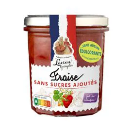 LUCIEN GEORGELIN Fraises sans sucres ajoutés 320g