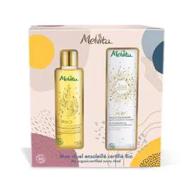 MELVITA Soin Corps Gel Douche Nettoyant + Huile Extraordinaire Multi-Usage Bio l'unité