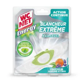 WC NET Bloc Energy 5 actions Javel Agrumes et iris 1kg
