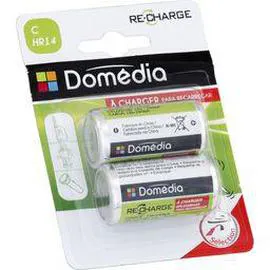 DOMÉDIA Piles à charger C HR 14 1,2 V x2