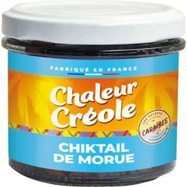 CHALEUR CRÉOLE Chickail de morue 100g