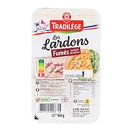 MARQUE REPÈRE, TRADILÈGE Lardons supérieurs Fumés 160g