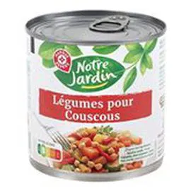 MARQUE REPÈRE, NOTRE JARDIN Légumes couscous 400g