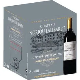 CHÂTEAU NOIROU LALIBARDE Côtes-de-Bourg AOP, vin rouge 3l