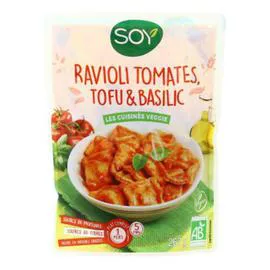 SOY Ravioli Tomates, Tofu & Basilic Bio 267g