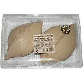 BISCUITERIE ASTRUC Grosses meringues parfum vanille 120g