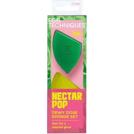 REAL TECHNICS Real Techniques Nectar Pop Dewy Dose Eponges de Maquillage lot de 2 l'unité