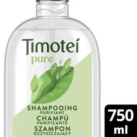 TIMOTEI Shampoing cheveux à l'extrait de thé vert bio 750ml