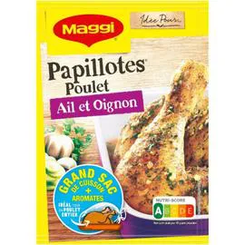 MAGGI Papillotes poulet ail/oignon 36g