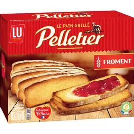 LU, PELLETIER Pain grillé à la farine de froment 455g