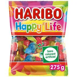 HARIBO Bonbons à partager Happy Life 275g