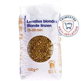 CARREFOUR SIMPL Lentilles blondes 500g