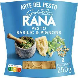 RANA Pâtes Fraiches Girasoli Pesto Basilic et Pignons 250g