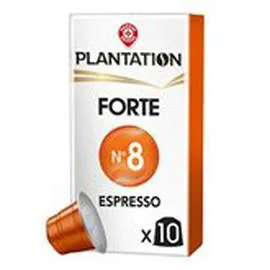 MARQUE REPÈRE, PLANTATION Capsules café Espresso Forte n°8 - x10 10x5,2g