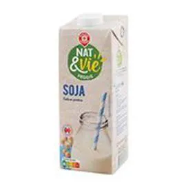 MARQUE REPÈRE, NAT & VIE Boisson Soja Nature 1l