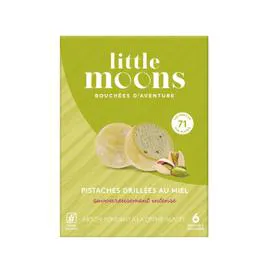 LITTLE MOONS Glace mochis pistaches miel 192g