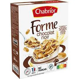 CHABRIOR Céréales Forme chocolat noir 300g