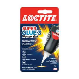 LOCTITE Super Glue-3, Power Flex, Gel Control, 3Gr 3g