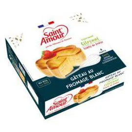 SAINT-AMOUR Gateau au fromage blanc Citron 350g