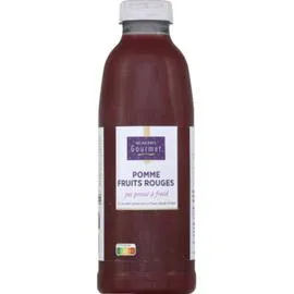 MONOPRIX GOURMET Jus de Pomme & Fruits rouges Pressé à Froid 75cl