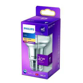 PHILIPS Ampoule LED E27 Spot Reflecteur Blanc-chaud 40W x1 l'unité