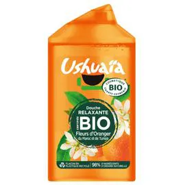 USHUAÏA Gel Douche Bio Relaxant Fleur d'Oranger 250ml