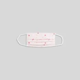 MONOPRIX FEMME Cat 1 - Ruko Masques en Tissu Lavables Enfants Imprimé Etoiles Roses Lot x2 l'unité
