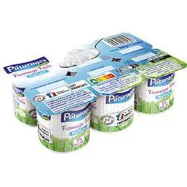 PÂTURAGES Fromage frais nature 0% MG 360g