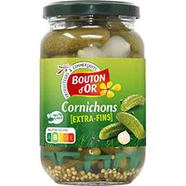 BOUTON D'OR Cornichons extra-fins 360g