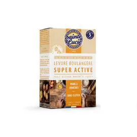SAINTE LUCIE Levure boulangère super active 40g