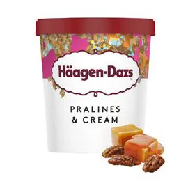HÄAGEN-DAZS Glace vanille caramel noix de pécan 400g