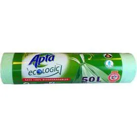 APTA Ecologic - Sac poubelle biodégradable 50 l x10