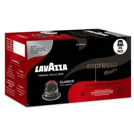LAVAZZA Café capsules Compatibles Nespresso espresso maestro classico n°9 x30