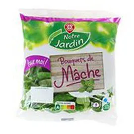 MARQUE REPÈRE, NOTRE JARDIN Salade Bouquets de Mâche 45g