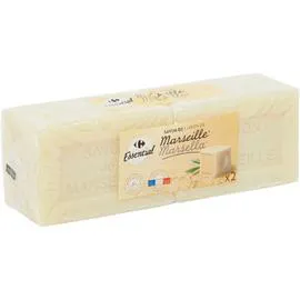 CARREFOUR ESSENTIAL Savon de Marseille 2x400g