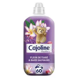 CAJOLINE Adoucissant Fleur De Tiaré & Baies Sauvages Créations 1,38l