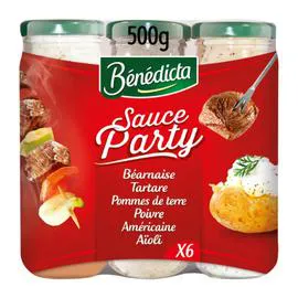 BÉNÉDICTA Sauces assortiment 500g
